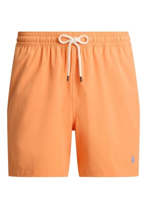 Polo Ralph Lauren drawstring embroidered swim trunk - Orange