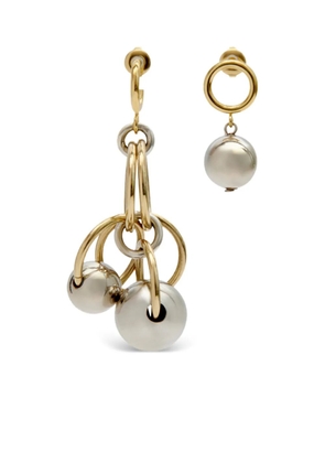ISABEL MARANT Elina asymmetric earrings - Gold