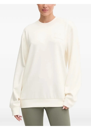 Ea7 Emporio Armani crew-neck long-sleeve sweatshirt - Neutrals