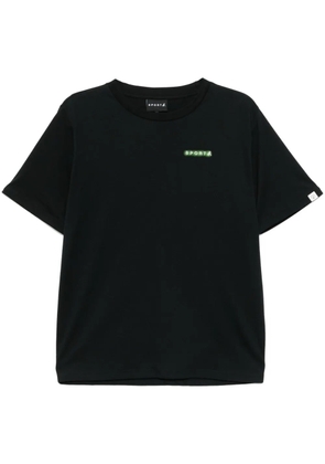 SPORT b. by agnès b. neon light T-shirt - Black