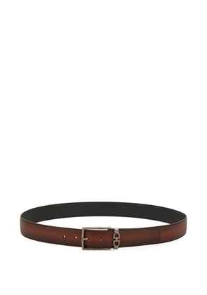 Ferragamo Gancini reversible belt - Brown