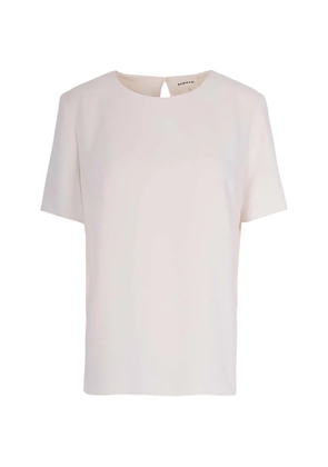 P.A.R.O.S.H. back-vent blouse - White