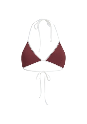 Brunello Cucinelli Monili bikini top - Red