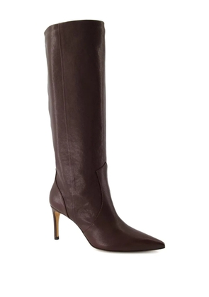 IRO pointed leather boots - Brown