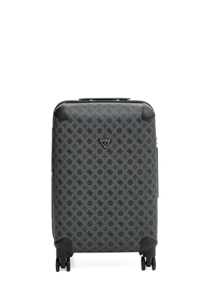 GUESS USA logo-plaque monogram luggage - Grey