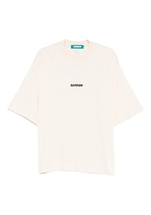 BARROW logo-print T-shirt - Neutrals