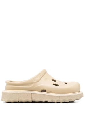 Off-White Spongesole Meteor clogs - Neutrals