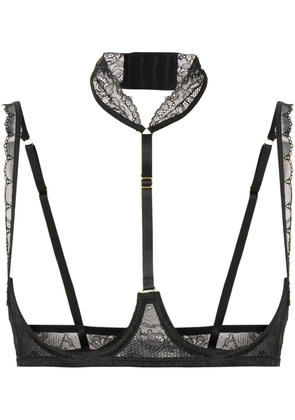 Maison Close Le Petit Secret naked breast bra - Black