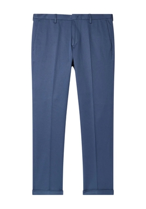 Paul Smith zip-fly cuffed trousers - Blue