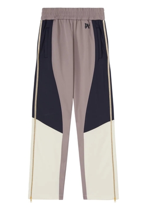 Palm Angels colour-block track pants - Purple