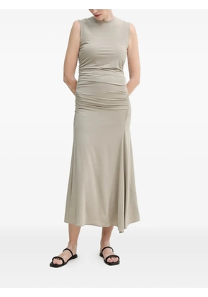 Gestuz sleeveless gathered midi dress - Green