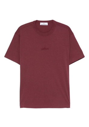 Stone Island logo-embroidered T-shirt