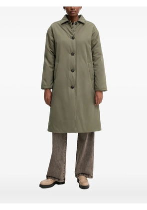 Benetton button-fastening coat - Green