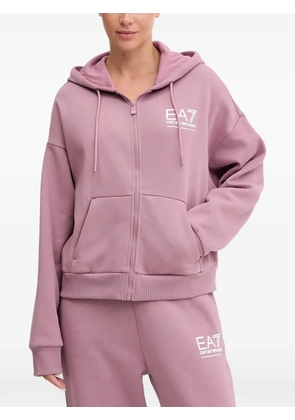 Ea7 Emporio Armani logo-detail tracksuit set (set of two) - Pink