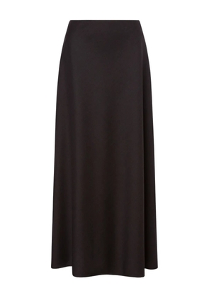 Alberta Ferretti high-waisted midi skirt - Grey