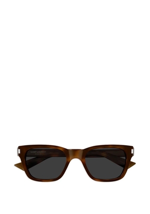 Saint Laurent Eyewear square-frame sunglasses - Brown