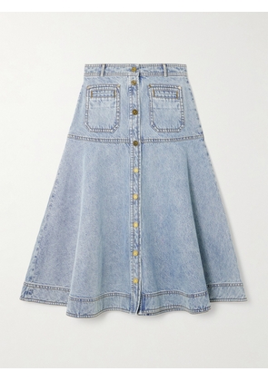 Zimmermann - Denim Midi Skirt - Blue - 00,0,1,2,3,4