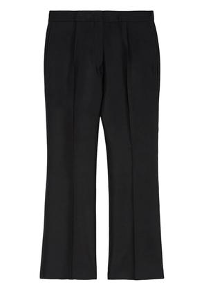 Jil Sander gabardine tailored trousers - Black