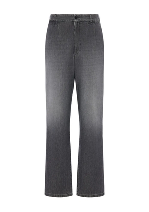 Maison Margiela faded-effect straight-leg jeans - Grey