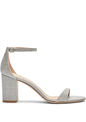 Stuart Weitzman 75mm Nudist II sandals - Silver