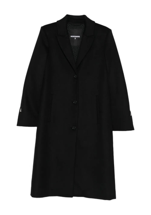 Patrizia Pepe wool-blend single-breasted coat - Black