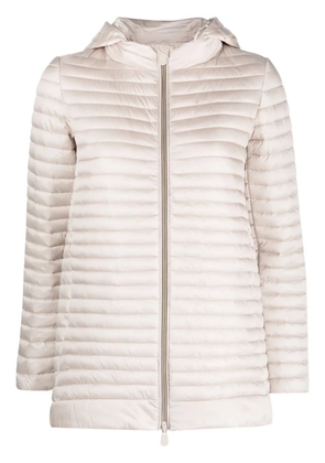 Save The Duck Alexa hooded padded jacket - Neutrals