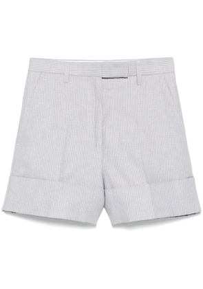 Thom Browne pinstripe shorts - Grey