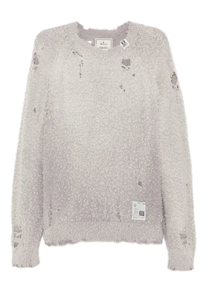 Maison MIHARA YASUHIRO Sun Faded Like jumper - Grey