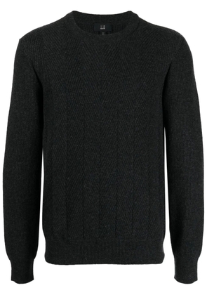 Dunhill crew-neck wool jumper - Grey