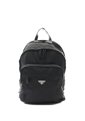 Prada Pre-Owned 2010s logo backpack - Black