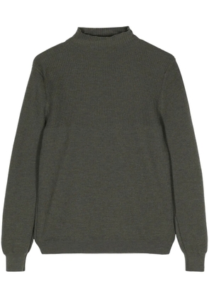 Cruciani ribbed wool jumper - Green