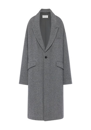 Maison Margiela single-breasted coat - Grey
