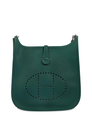 Hermès Pre-Owned 2013 29 PM Evelyne 3 cutout leather shoulder bag - Green