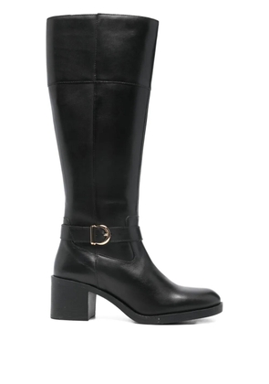 Geox strap-detail boots - Black