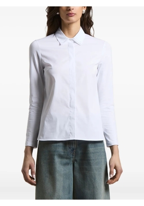 Peserico point-collar cotton shirt - White