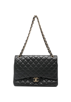 CHANEL Pre-Owned Timeless Jumb quilted-leather shoulder bag - Black