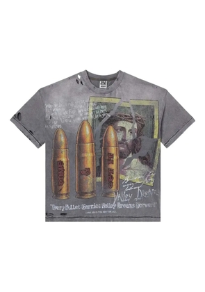 Vale Faith Thrashed T-shirt - Grey