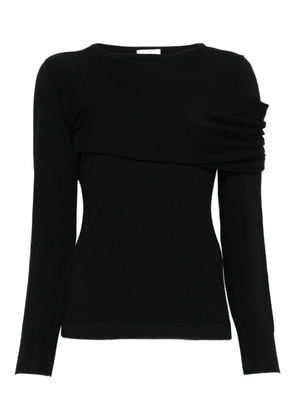 P.A.R.O.S.H. draped sweater - Black