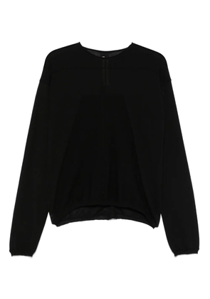Rick Owens virgin-wool jumper - Black