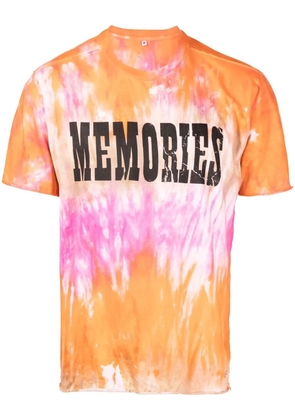 Stain Shade x Hiroshi Fujiwara tie-dye print T-shirt - Orange