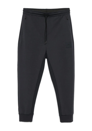 BOSS logo-patch track pants - Blue