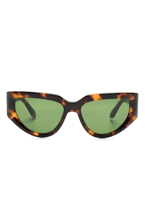 Off-White Eyewear Seward cat-eye frame sunglasses - Brown