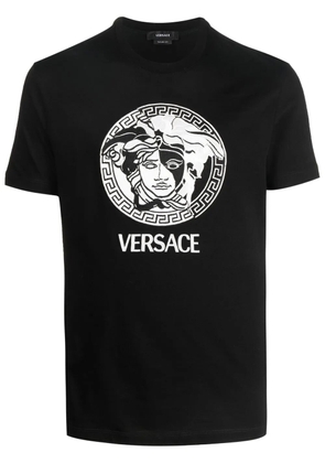 Versace Medusa-print T-shirt - Black