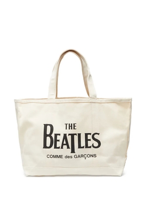 Comme Des Garçons x The Beatles tote bag - Neutrals