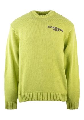 Carhartt WIP Helix logo-print sweater - Green
