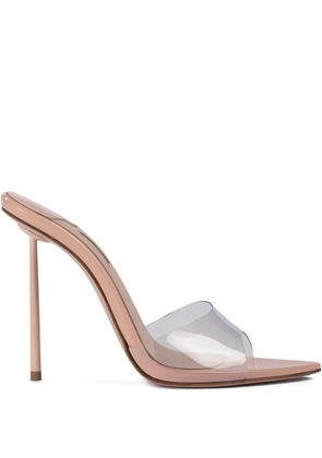 Le Silla 120mm Bella mules - Neutrals