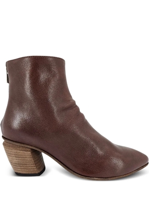 Officine Creative 60mm Severine leather ankle boots - Brown