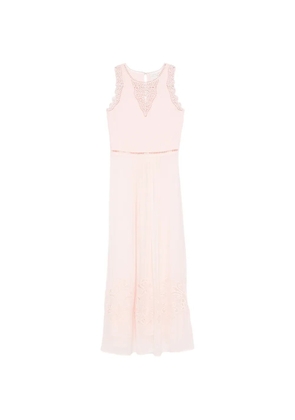 Forte Forte lace embroidered dress - Pink