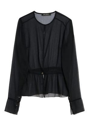 OUR LEGACY peplum-hem blouse - Black