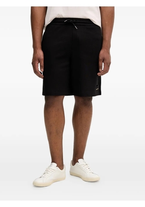 Armani Exchange logo-print shorts - Black